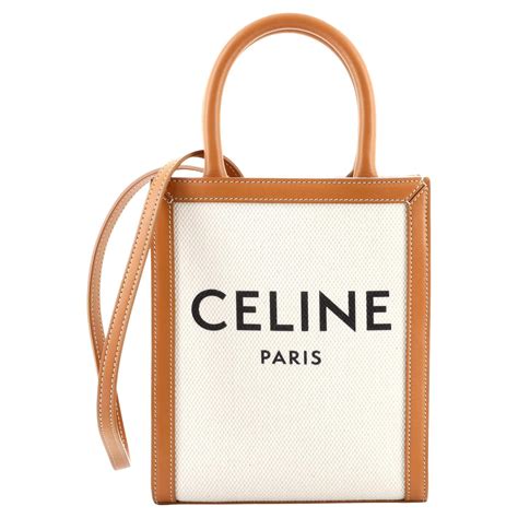 celine cabas tote mini|Celine vertical cabas tote.